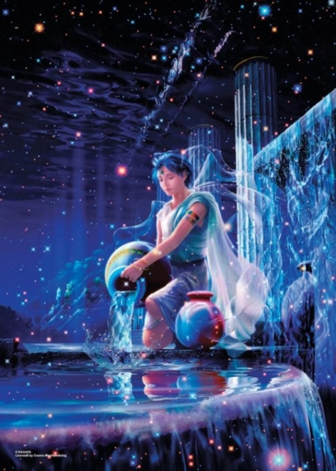 Aquarius Zodiac Sign Puzzle 500 pieces