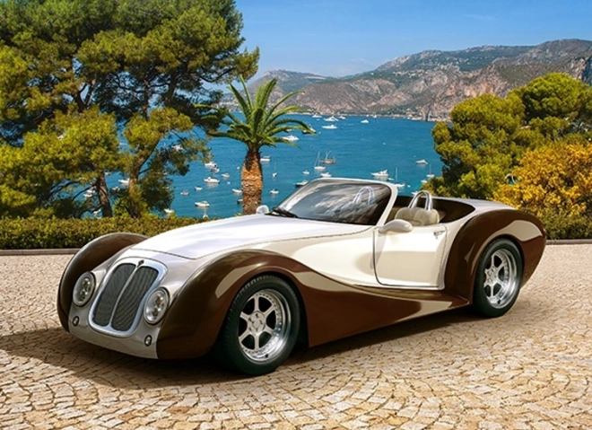 Puzzel 260 stukjes Roadster in de Rivièra