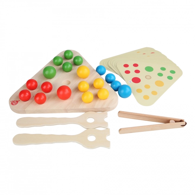 Lucy & Leo Magische Driehoek 2-in-1 - houten spel met voorbeelden
