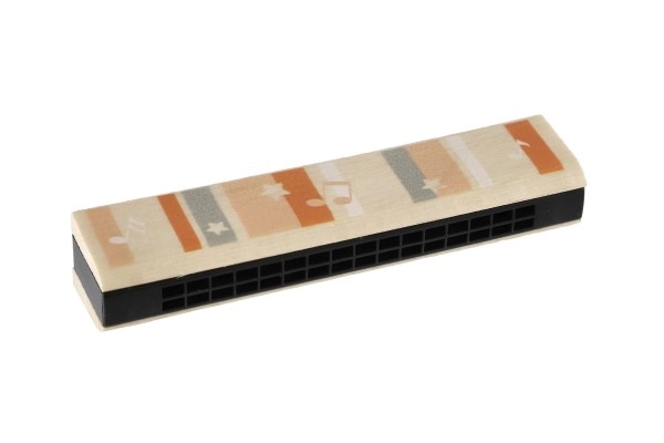 Colorful Wooden Harmonica for Kids