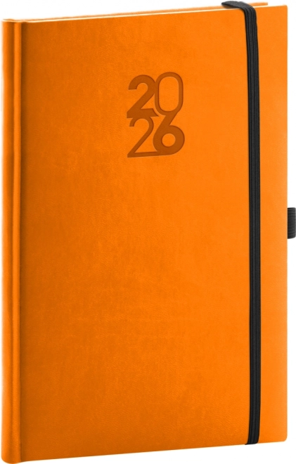 Weekly Diary Notique Aprint Top 2026 Orange 15 x 21 cm
