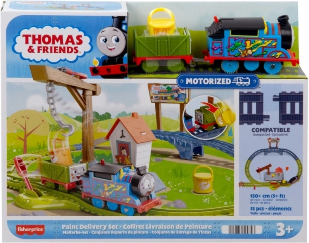 Treinbaan THOMAS EN VRIENDEN – levering van verf