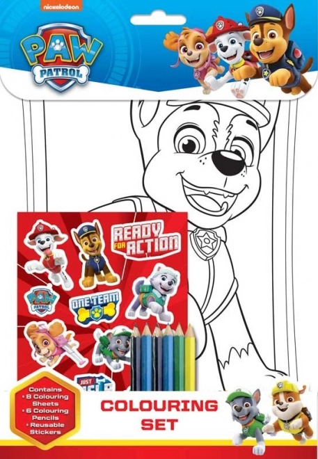 NICKELODEON Kleurset PAW PATROL