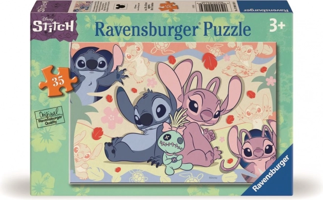 Ravensburger puzzel Disney Stitch met Angela 35 stukjes