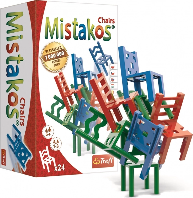 Tafelspel TREFL Mistakos: stoelen