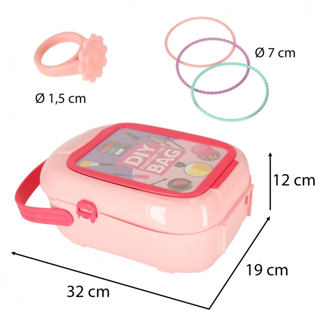 Kinder cosmetica koffertje - 37 stuks accessoires