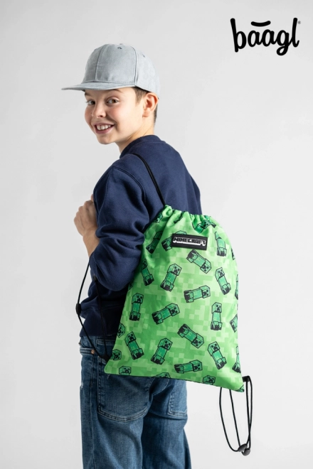 Minecraft zak met Creeper ontwerp