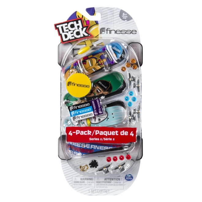 Tech Deck vingerboard vierdelige set