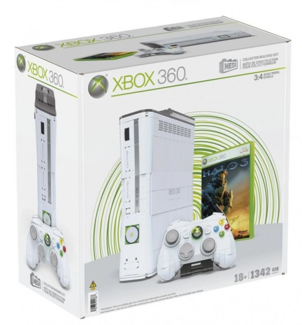 Mega Building Set Gaming Console Xbox 360