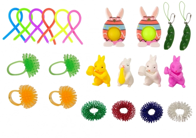Paas antistress set Fidget Toys 29 stuks