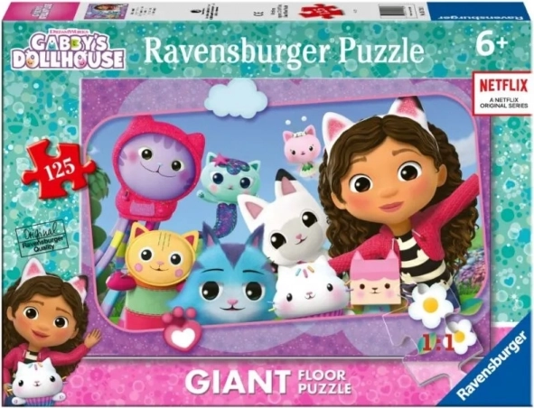 Ravensburger Puzzle Dôme Maison de Gabby Géant 125 pièces