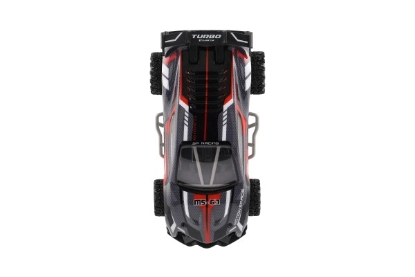 RC sportauto 2,4GHz grijs-turquoise 20cm – Grijs-rood