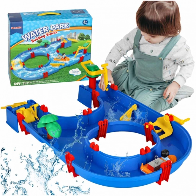 Wassertisch Spielset mit 39 Teilen