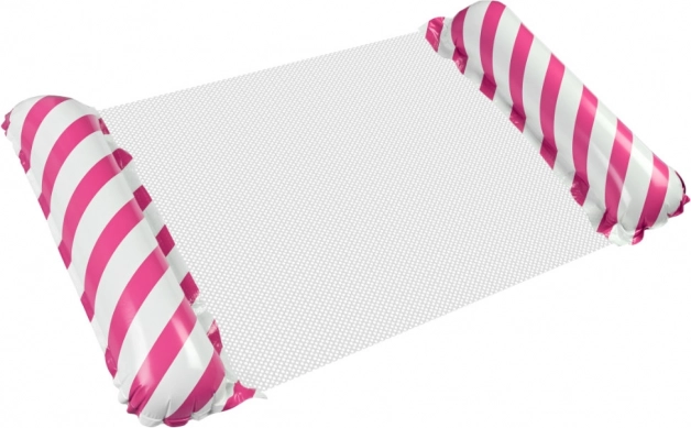 Pink Inflatable Lounger for Beach and Pool