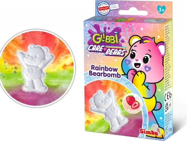 Glibbi Care Bears Rainbow Bath