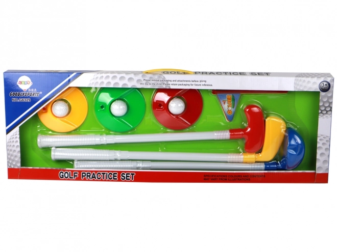 Mini plastic golfset voor kinderen ks12