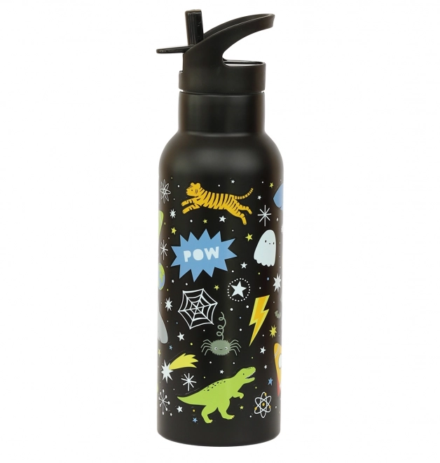 A Little Lovely Company Stainless steel drinking bottle 500 ml – Universe