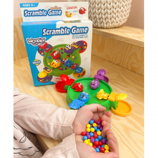 Woopie Hungry Frogs and Crocodiles Board Game