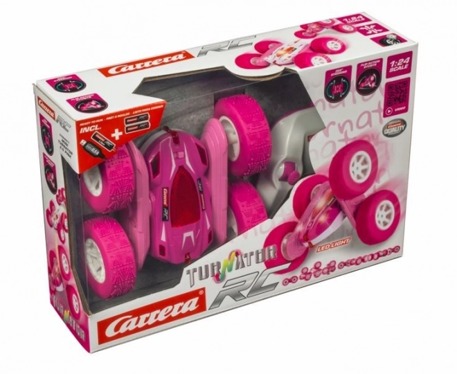 RC voertuig Mini turnator 2,4 GHz roze