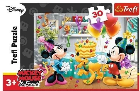Puzzel Disney Mickey Mouse & Vriendschapsspreuk