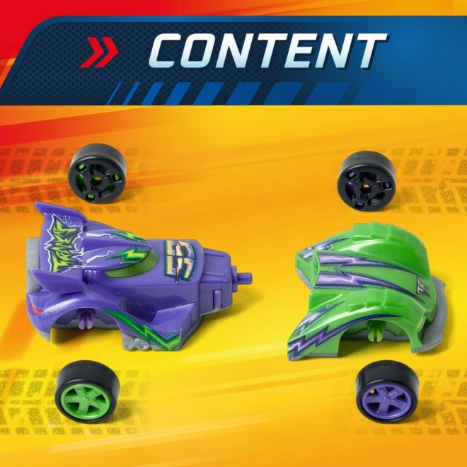 Voitures T-Racers Mix 'N Race 3 pcs