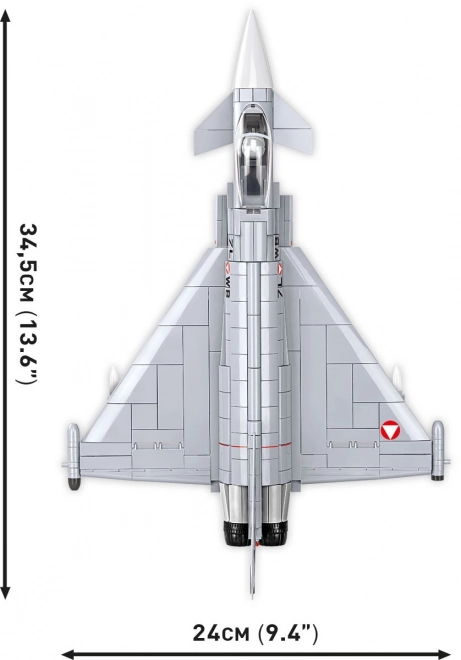 COBI 5850 Forces Armées Eurofighter Typhoon Autriche, 1:48, 578 p