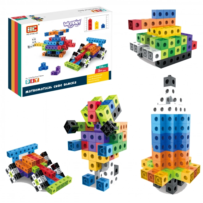 Woopie Construction Set 3D Blocks 150 Pieces