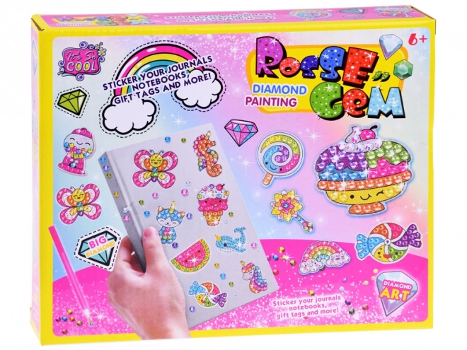 Creatieve set voor diamantstickers