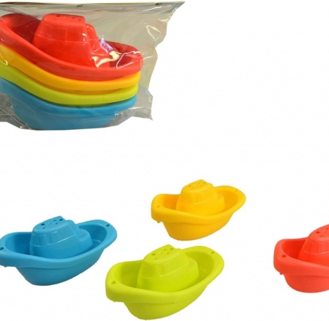 Bateaux pour l'eau 11 cm, 4 pcs