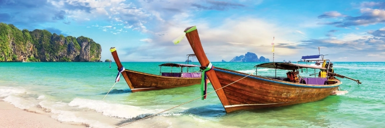 Panoramic Puzzle Around the World: Krabi, Thailand 1000 Pieces