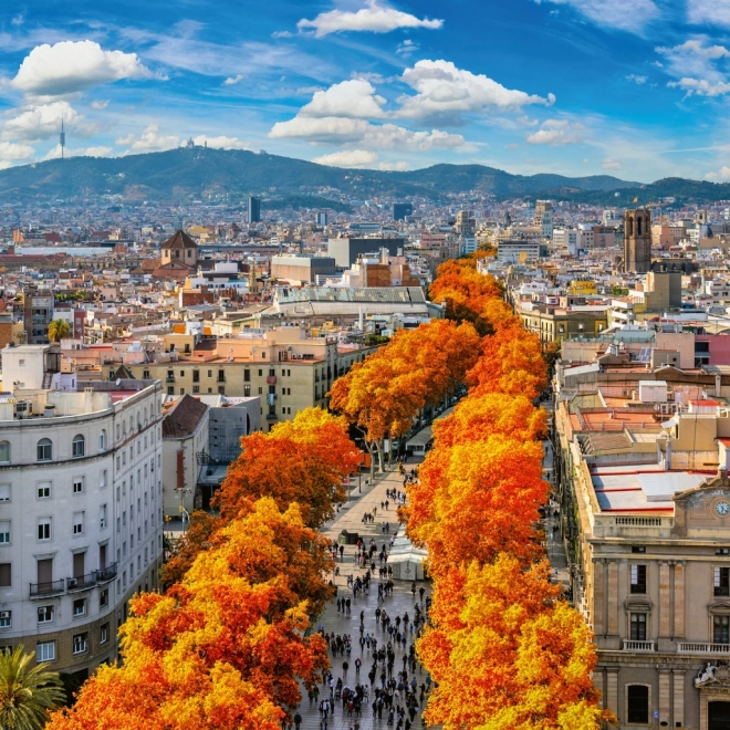 Wall Calendar Barcelona 2026, 30 x 30 cm