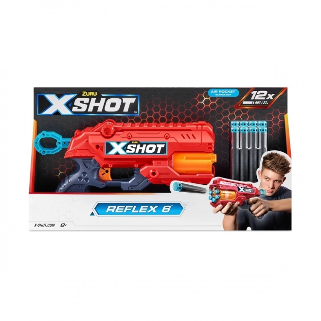 Pistool X-Shot Reflex 6 (12 pijlen)