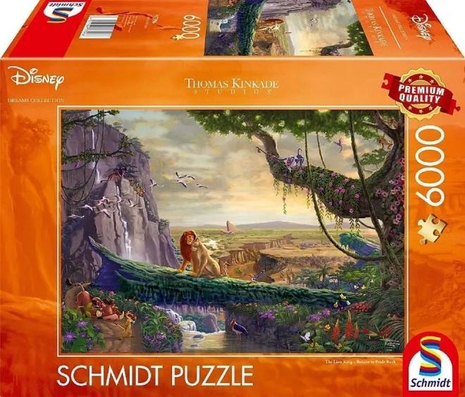Puzzel Schmidt Leeuwenkoning: Terugkeer naar de Leeuwenrots 6000 stukjes
