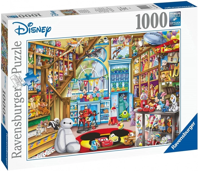 Puzzel 1000 stukjes Disney-wereld