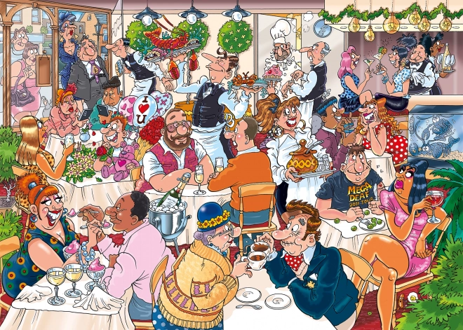Puzzel Wasgij Mystery 26: Date 1000 stukjes