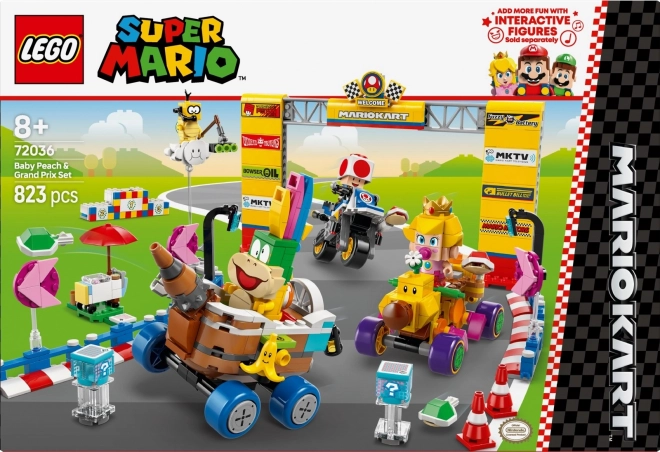 Vier Mario Kart personages