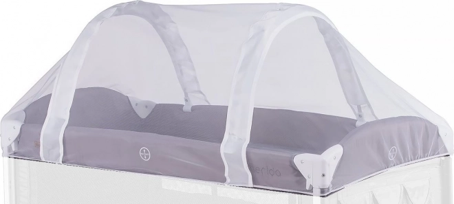 CHIPOLINO Muskietennet voor opvouwbaar reisbedje 120x60 cm wit
