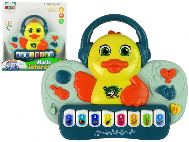 Interactief Duck Duck Piano DJ Geluid Muzikale Instrumenten Melodieën