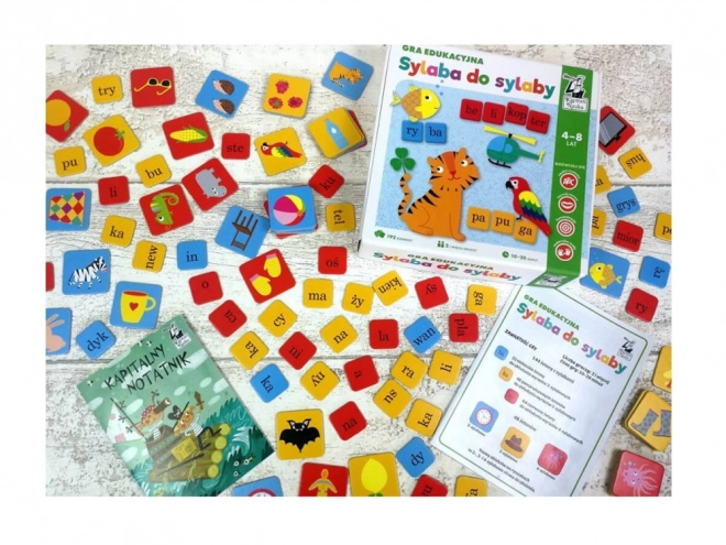 Educatief spel Lettergreep tot lettergreep