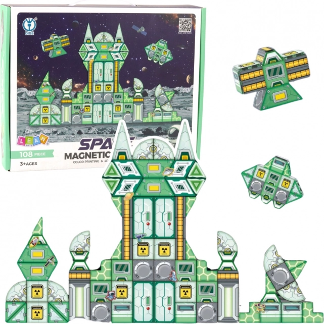 Magnetic Building Sets Cosmos Station 108 pcs