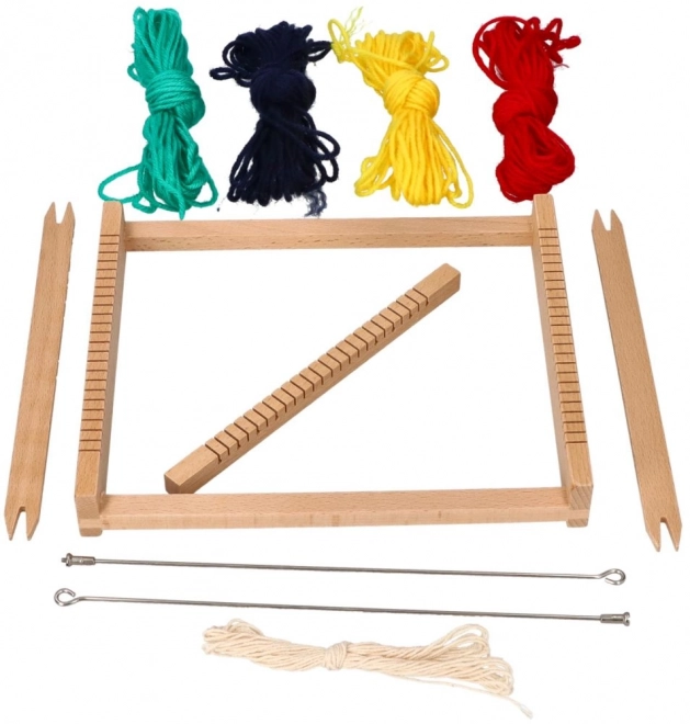 Houten weefgetouw Goki - kleine weverij