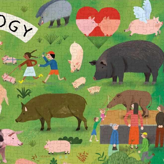 Puzzel Pigologie 1000 stukjes van Chronicle Books