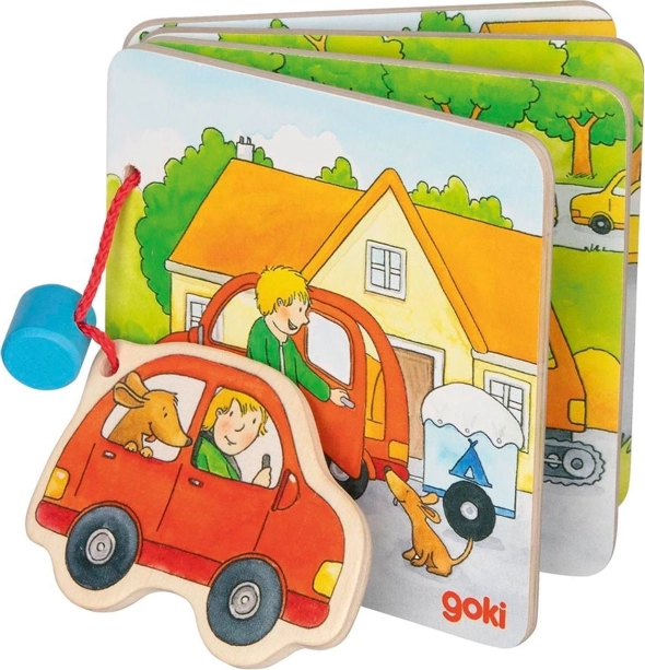 GOKI wooden picture book – Off on Holiday