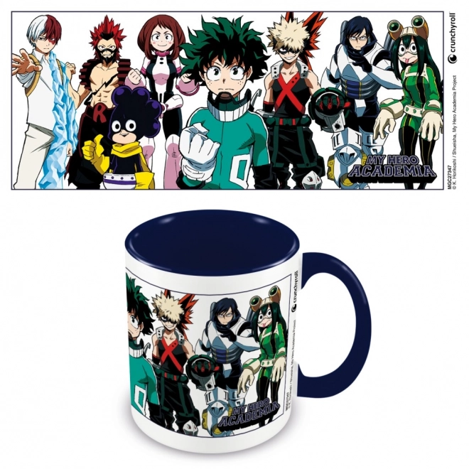 Mug My Hero Academia with Academic Heroes Motif 315 ml