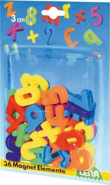 Lena Magnetic Colored Numbers (36 pcs)