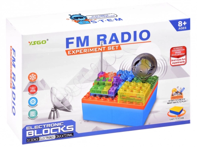 Educatieve Set Bouwpakket Bouw je EIGEN RADIO - puur spel Kleine Elektronicus ZA3980