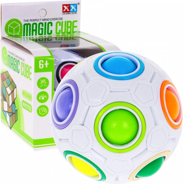 Balle sensorielle magique et colorée pour enfants 3+