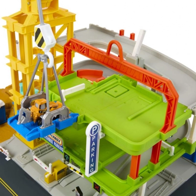 Matchbox Constructiezone met lichten en geluiden