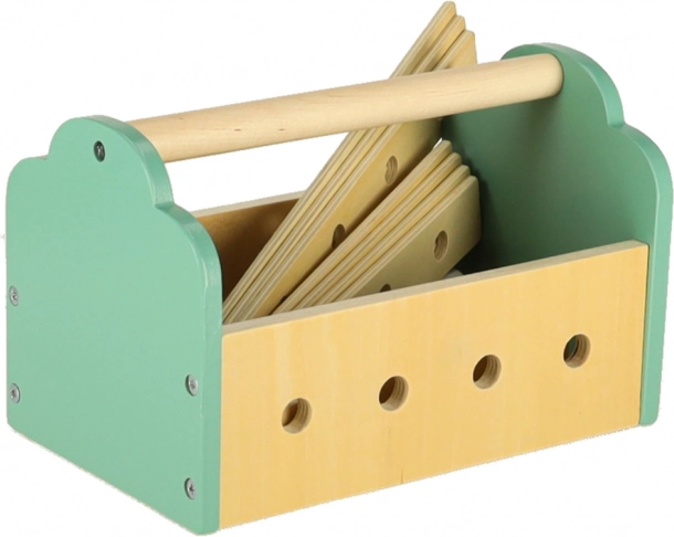 Lulilo Fikso houten workshop set kleine doe-het-zelver met gereedschap