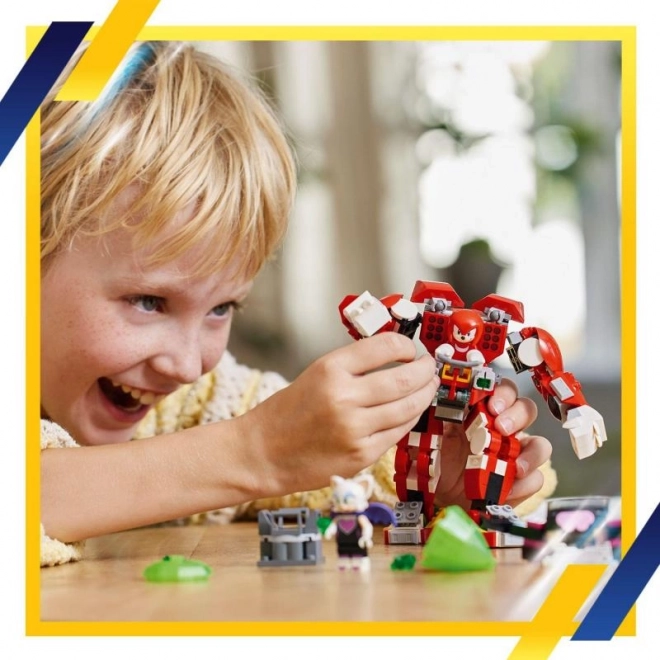 Knuckles and His Robotic Guardian Building Set